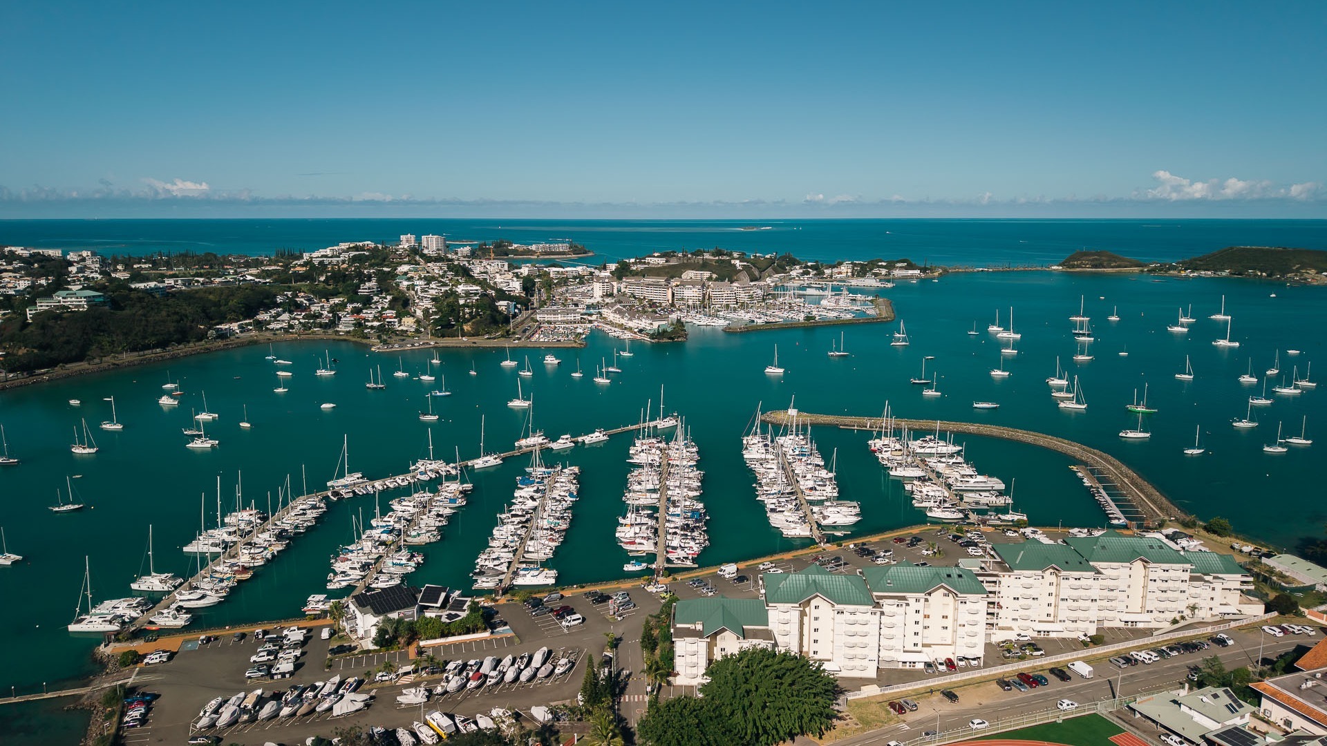 Port du Sud, porte d’entrée du lagon